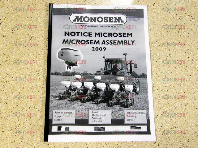 parts catalog, Microsem 2009