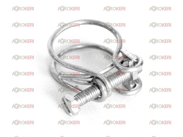 clamp for microsem rubber tubing