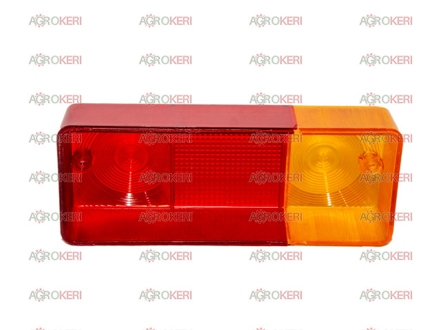 lámpabúra piros-sárga MTZ új típus (Belarusz 22x9x4 cm)