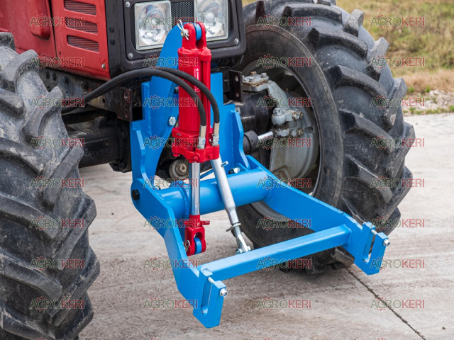 MTZ- Belarus tractor, front suspension (front hydraulics) 1 working cylinder